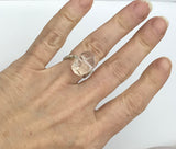 Herkimer diamond ring