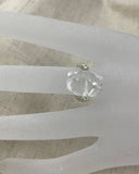 Herkimer diamond ring