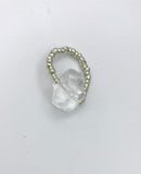 Herkimer diamond ring