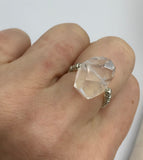 Herkimer diamond ring