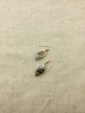 Rose gold, gold or silver shell earrings