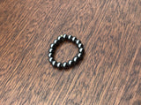 Tiny pearl bridesmaid gift ring