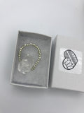 Herkimer diamond ring