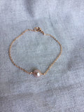 Rose Gold, Gold or Silver Swarovski Pearl Bracelet