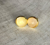 Rose Quartz Rose Gold Stud Earrings, Rose Quartz Earrings, Rose Gold Stud Earrings, Bridesmaid gift