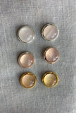 Rose Quartz Rose Gold Stud Earrings, Rose Quartz Earrings, Rose Gold Stud Earrings, Bridesmaid gift