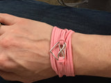 Infinite love choker, infinite love wrap bracelet, wrap bracelet, heart jewelry, bridesmaid gift, poly jewelry, polyamory bracelet,