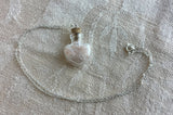 Salt necklace, foodie jewelry, gourmet necklace, Himalayan pink salt