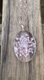 Terrarium necklace Flower