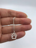 pet jewelry, paw jewelry, paw charm, paw necklace, paw, Dog paw necklace, jewelry, Charm, Cat paw necklace, Charm necklace, Cat, Dog