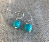 Turuoise, Turquoise earrings, Southwestern, Dangle, Simple, Minimalist, jewelry, Boho earrings, Bridesmaid gifts, Southwestern, Bridal