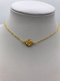 Tiny Druzy choker, Druzy necklace, gold choker, gold necklace, Boho jewelry, Layering Choker necklace, Petite, gold Druzy, Bridesmaid gift