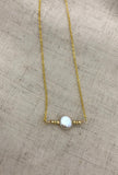 Coin pearl choker necklace, bridesmaid choker, bridesmaid gift, boho layered choker,