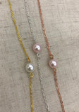 Pearl and Rose Gold Bracelet