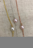 Pearl and Rose Gold Bracelet