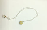 Dainty druzy necklace in Rose gold, gold or silver