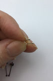 Tiny stud earrings in black gunmetal, gold, silver, rose gold or bronze perfect gift for her,