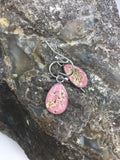 Botanical earrings, pressed flower jewelry, summer earrings, dried flower earrings, pretty and pressed