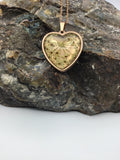 pressed flower necklace, sweet pink dried flower valentine’s gift, Mother’s Day gift, boho jewelry, terrarium jewelry,
