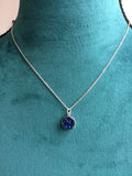 Druzy Necklace, rose gold necklace, rose gold druzy, Faux Druzy Necklace, Druzy Charm, Boho Jewelry, Druzy Necklace