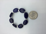 lapis lazuli bracelet, beaded bracelet, layering bracelet, boho jewelry, lapis bracelet, druzy bracelet, drusy jewelry