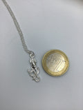 Squid Necklace, Silver Squid Necklace, Squid Jewelry