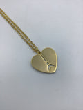 Eiffel Tower Charm in Gold, gold necklace, Eiffel Tower Necklace. paris, bff gift, wanderlust,