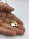 Eiffel Tower Charm in Gold, gold necklace, Eiffel Tower Necklace. paris, bff gift, wanderlust,