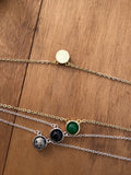 lapis lazuli choker, malachite, opalite, green agate, Rose quartz necklace, Boho jewelry, black agate, Layering Choker, Petite, Bridesmaid