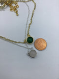 lapis lazuli choker, malachite, opalite, green agate, Rose quartz necklace, Boho jewelry, black agate, Layering Choker, Petite, Bridesmaid
