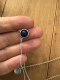 lapis lazuli choker, malachite, opalite, green agate, Rose quartz necklace, Boho jewelry, black agate, Layering Choker, Petite, Bridesmaid