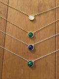 lapis lazuli choker, malachite, opalite, green agate, Rose quartz necklace, Boho jewelry, black agate, Layering Choker, Petite, Bridesmaid