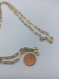Paperclip modular chain, multi chain necklace, bracelet, choker all in one chain great gift