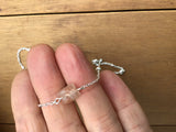 Raw rough citrine choker, birthstone choker, citrine necklace, birthday gift, gift for her,