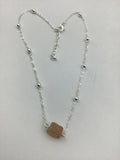 Raw rough citrine choker, birthstone choker, citrine necklace, birthday gift, gift for her,