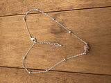 Raw rough citrine choker, birthstone choker, citrine necklace, birthday gift, gift for her,