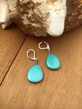 Boho Chic Turqouise Earrings, Turquoise Jewelry, Bohemian jewelry,  December birthstone, Graduation Gift, Birthstone December, turquoise
