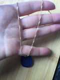 Lapis lazuli Necklace,  Lapis Pendant, stone necklace, modern bohemian, layering necklace