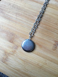 Silver locket, Round Locket, Chunky jewelry, gift for him, gift for her
