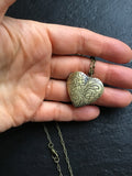 Heart locket in bronze, great birthday gift,  Photo Locket, Mother's Day Gift, vintage look locket
