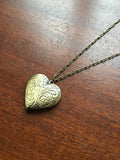 Heart locket in bronze, great birthday gift,  Photo Locket, Mother's Day Gift, vintage look locket