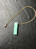 Amazonite necklace, Amazonite Necklace, gemstone, bridal jewelry, best friend gift,  valentine, boho jewelry, blue stone necklace