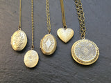 Bronze locket, with choose your chain, great gift idea, personalized photo locket, keepsake jewelry, photo keepsake,