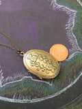 Bronze locket, with choose your chain, great gift idea, personalized photo locket, keepsake jewelry, photo keepsake,