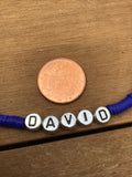 Surfer choker, clay heishi choker, personalized name choker, colorful  fun choker necklace
