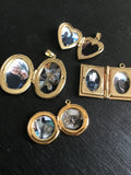Gold locket, with choose your chain, photo locket, gift for her, add your photo,