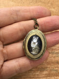 Personalized Pet locket, picture locket, Bronze locket,  great gift idea, personalized photo locket, keepsake jewelry, photo keepsake,