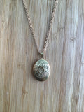 oval Gold locket, with choose your chain, add a birthstone, add an initial, photo locket, gift for her, add your photo,