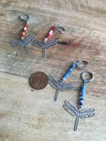 Dragonfly Earrings, stainless steel dragonfly earrings, insect earrings, laser cut dragonfly jewelry, gift for her, birthday gift idea