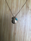 small round Gold locket, with choose your chain, add a birthstone, add an initial, photo locket, gift for her, add your photo,